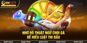 Nhớ rõ thuật ngữ chọi gà để hiểu luật thi đấu